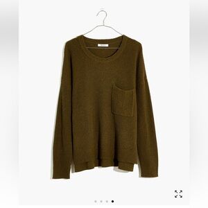 Madewell - Thompson Pocket Pullover Sweater - size M